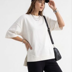 تیشرت باکسی بغل چاک
